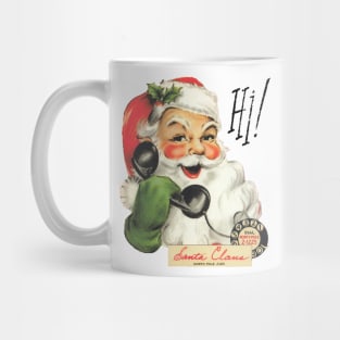 Santa has your number—you naughty person Mug